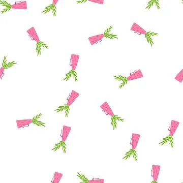 Pattern pottery vase flower cartoon vector 스톡 일러스트