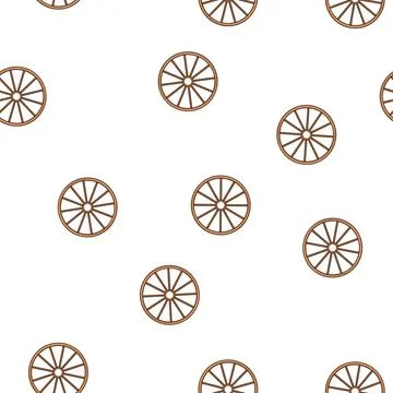 Pattern pottery wheel ancient cartoon vector Stock Illustration