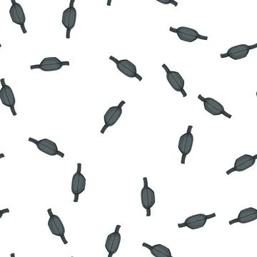 Pattern pouch waist bag cartoon vector 库存插图