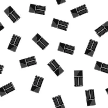 Pattern power aa battery charger cartoon vector Stock Illustration