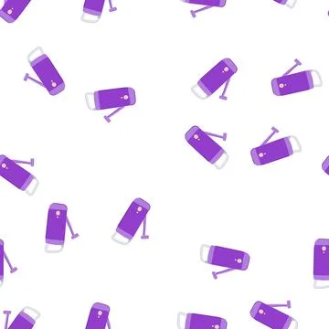 Pattern power hand crank flashlight cartoon vector 스톡 일러스트