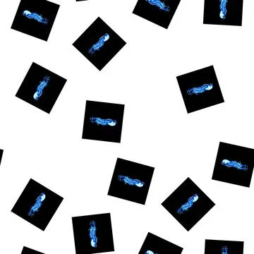 Pattern power magic energy cartoon vector Illustrazione stock