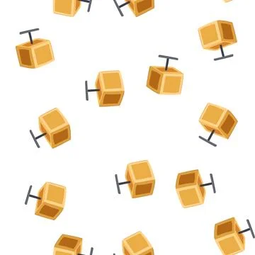 Pattern power tnt bomb cartoon vector Stock Illustration