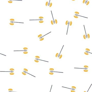 Pattern power wind turbine home use cartoon vector Illustrazione stock