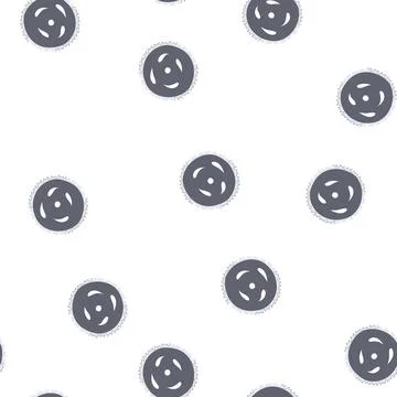 Pattern precision circular saw blade cartoon vector Stock Illustration