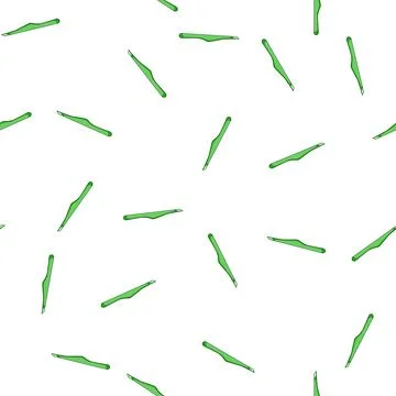 Pattern precision eyebrow tweezers cartoon vector Stock Illustration