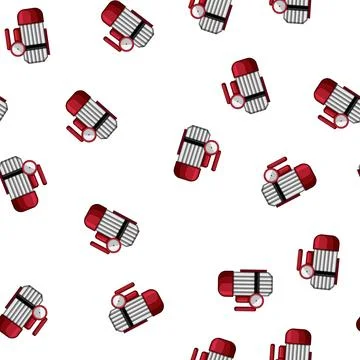 Pattern pressure vacuum pump cartoon vector Illustrazione stock