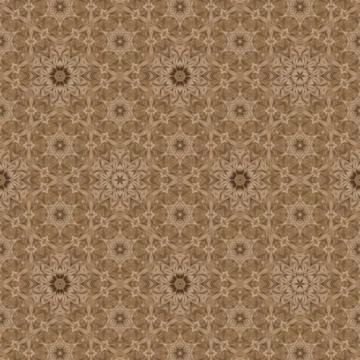 Pattern print design for embroidery and batik concept Stock Illustration