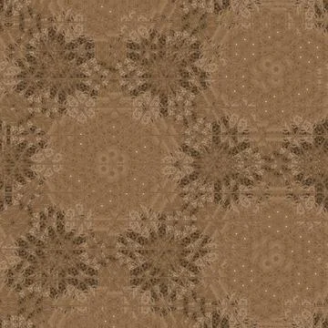 Pattern print design for embroidery and batik concept Stock Illustration