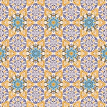 Pattern print design for embroidery and batik concept Illustrazione stock