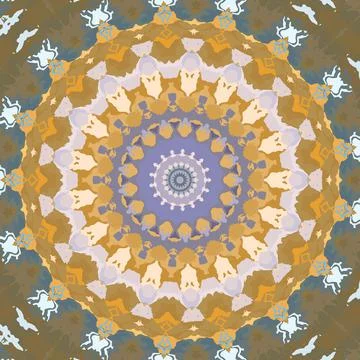 Pattern print design for embroidery and batik concept Illustrazione stock