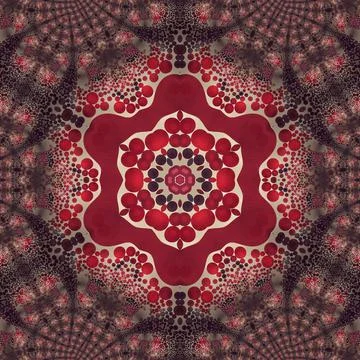 Pattern print design for embroidery and batik concept Stock Illustration