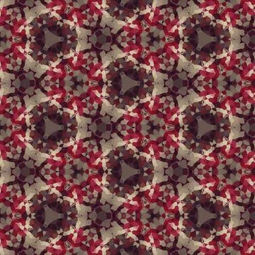 Pattern print design for embroidery and batik concept Stock Illustration