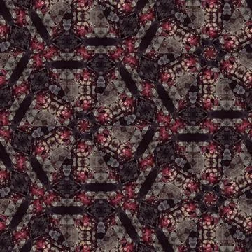 Pattern print design for embroidery and batik concept Stock Illustration