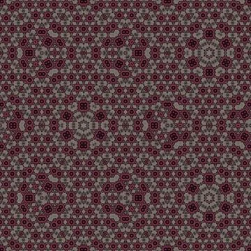 Pattern print design for embroidery and batik concept Stock Illustration