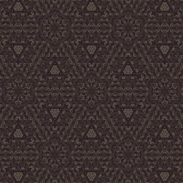 Pattern print design for embroidery and batik concept Stock Illustration