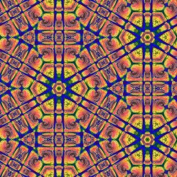 Pattern print design for embroidery and batik concept Illustrazione stock