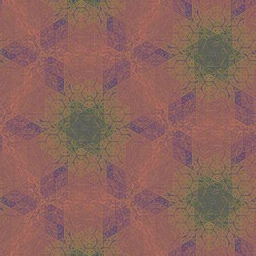 Pattern print design for embroidery and batik concept Stock Illustration