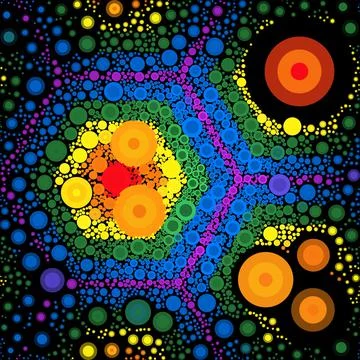 Pattern print design for embroidery and batik concept Stock Illustration