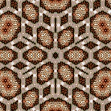 Pattern print design for embroidery and batik concept Stock Illustration