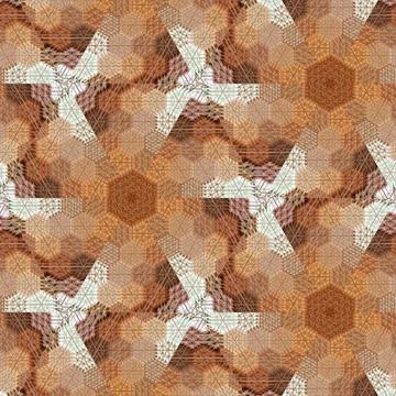 Pattern print design for embroidery and batik concept Stock Illustration