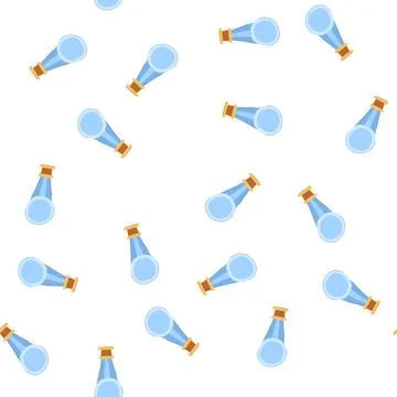 Pattern prize glass trophy cartoon vector Stock Illustration
