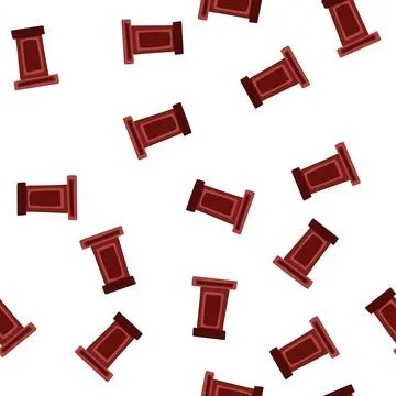 Pattern product podium cartoon vector イラスト素材