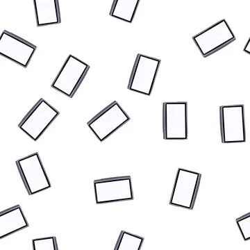 Pattern projector interactive smartboard cartoon vector Illustrazione stock
