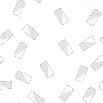 Pattern protect phone screen protector cartoon vector 库存插图