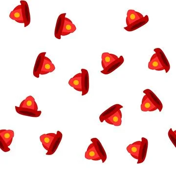 Pattern protection firefighter helmet cartoon vector Stock Illustration