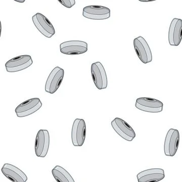 Pattern protection ip camera cartoon vector Stock Illustration
