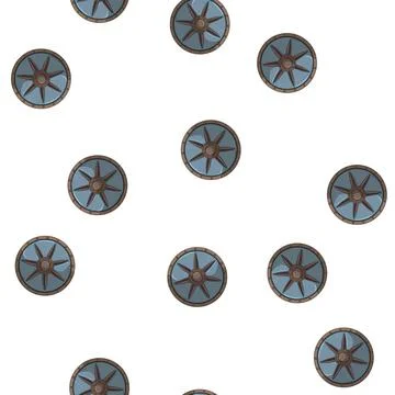 Pattern protection medieval shield cartoon vector Illustrazione stock
