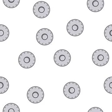 Pattern protection shield knight cartoon vector Stock Illustration