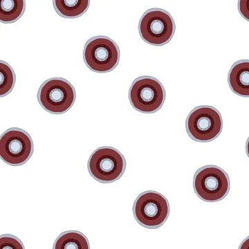 Pattern protection viking shield cartoon vector Stock Illustration