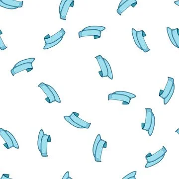 Pattern protection visor cap cartoon vector Stockillustratie