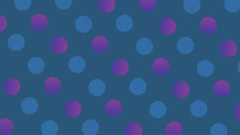 Pattern of purple geometric shapes in retro, memphis 80s 90s style. Animated Stock Footage 169240788