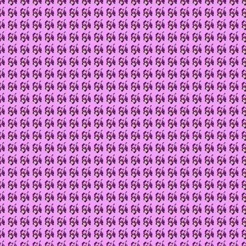 Pattern with purple iris flowers. Graceful iris flowers with white, purple pe Stock Photos