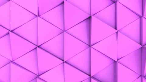 Pattern of purple triangle prisms Illustrazione stock