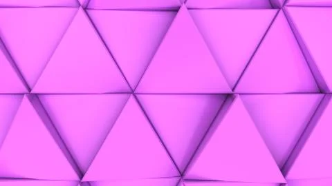 Pattern of purple triangle prisms Stock Illustration