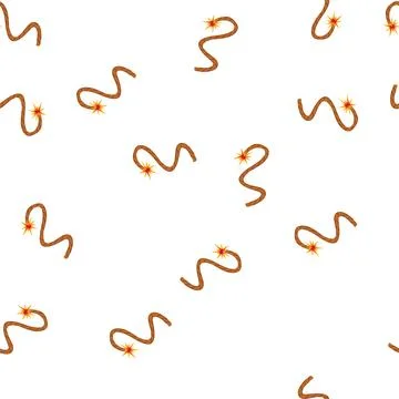 Pattern pyrotechnics dynamite fuse cartoon vector 库存插图