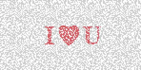 Pattern of QR code, circles dotted. Seamlessly Stock Illustration