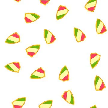 Pattern quest shield knight cartoon vector Stock Illustration