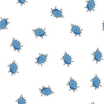 Pattern question comic speech bubble cartoon vector 库存插图