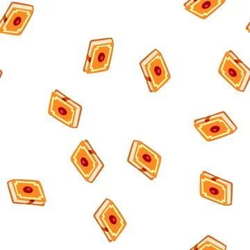 Pattern quests fantasy book cartoon vector Stock Illustration