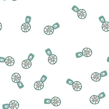 Pattern quiet hand electric fan cartoon vector 스톡 일러스트