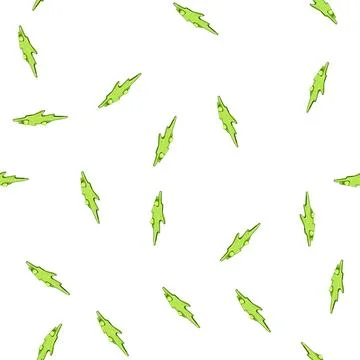 Pattern racing toxic puddle cartoon vector イラスト素材