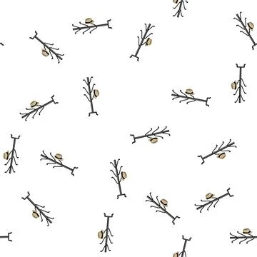 Pattern rack hat stand cartoon vector イラスト素材