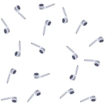 Pattern rain shower head cartoon vector Stock Illustration