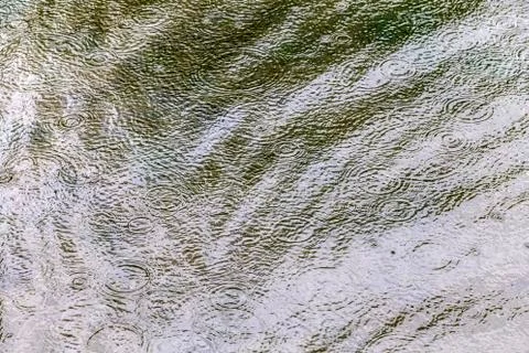 Pattern of raindrops Stock Photos