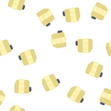 Pattern rainwater plastic tank cartoon vector Stock Illustration